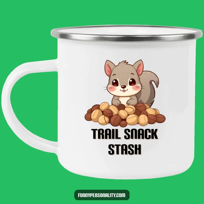 Funny Squirrel Camp Mug: Nutty Adventures - Perfect Gift