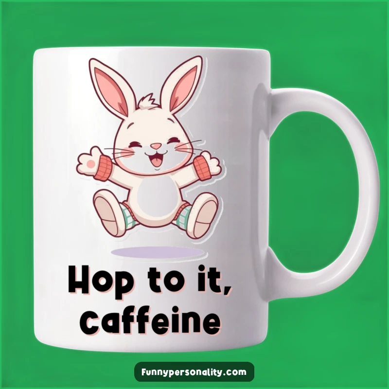 Funny Rabbit Socks Mug: Hop into Fun, Quirky Style, Perfect Funny Gift for Eccentrics