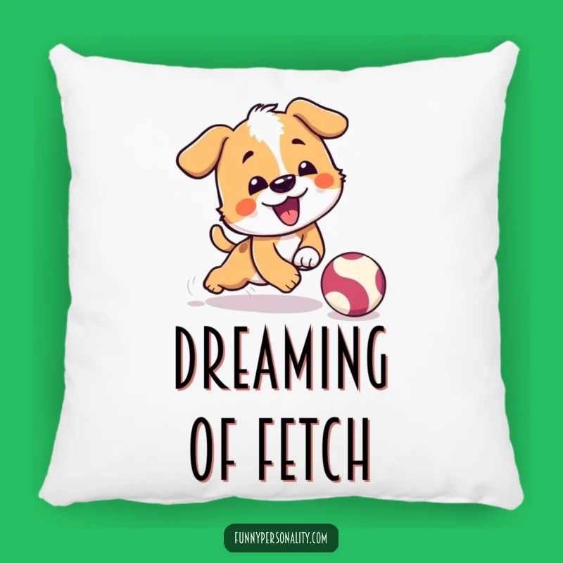 Funny Dog Pillow - Tripping Pup, Cozy and Hilarious Comfort