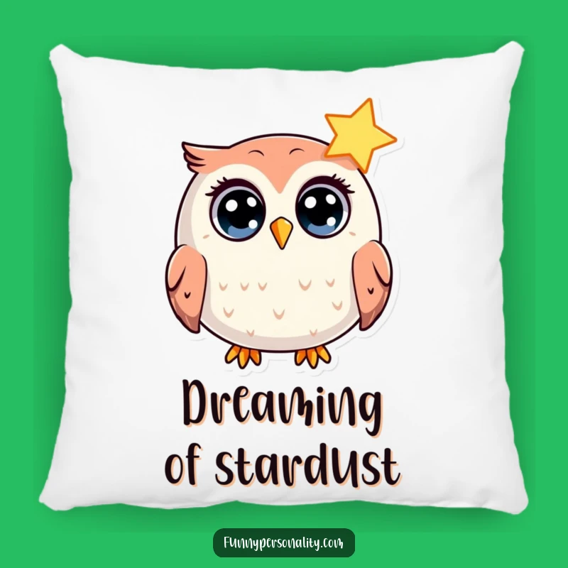 Funny Owl Surprise Pillow: Cozy Wide-Eyed Comfort, Adorable Funny Gift