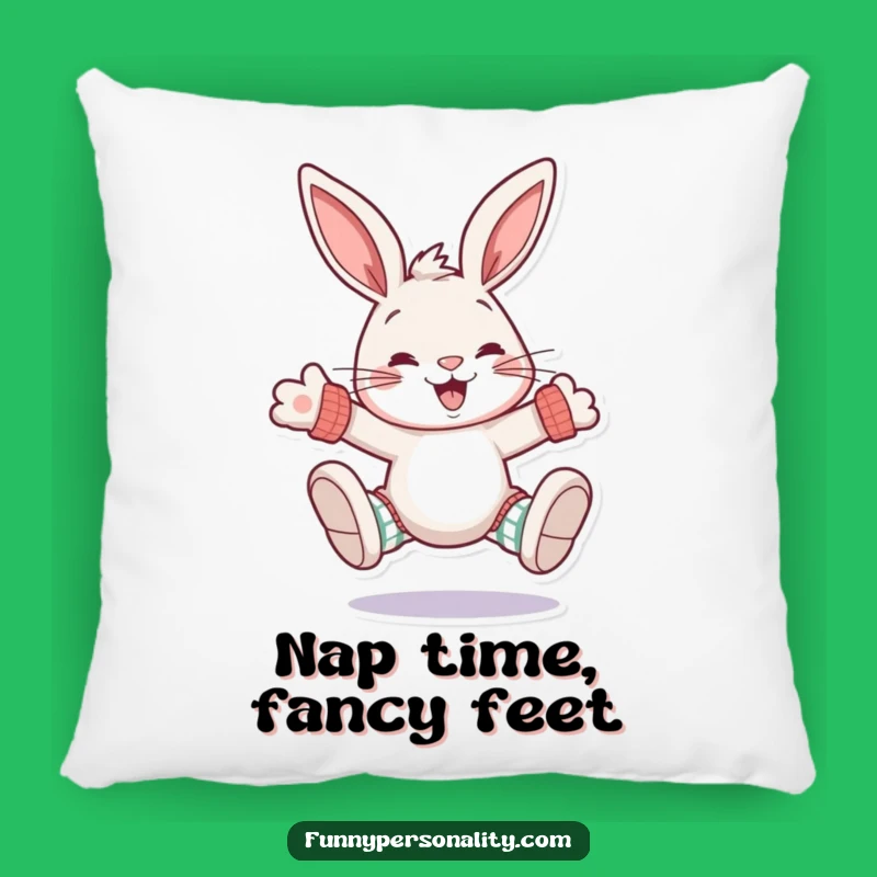 Funny Rabbit Pillow: Cozy Comfort, Sock Style, Adorable Funny Gift