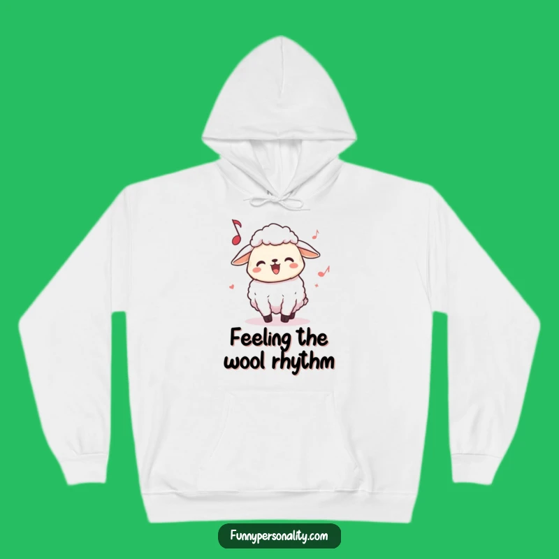 Funny Sheep Hoodie: Cozy Headbanging Sheep for Ultimate Music Fan Gift