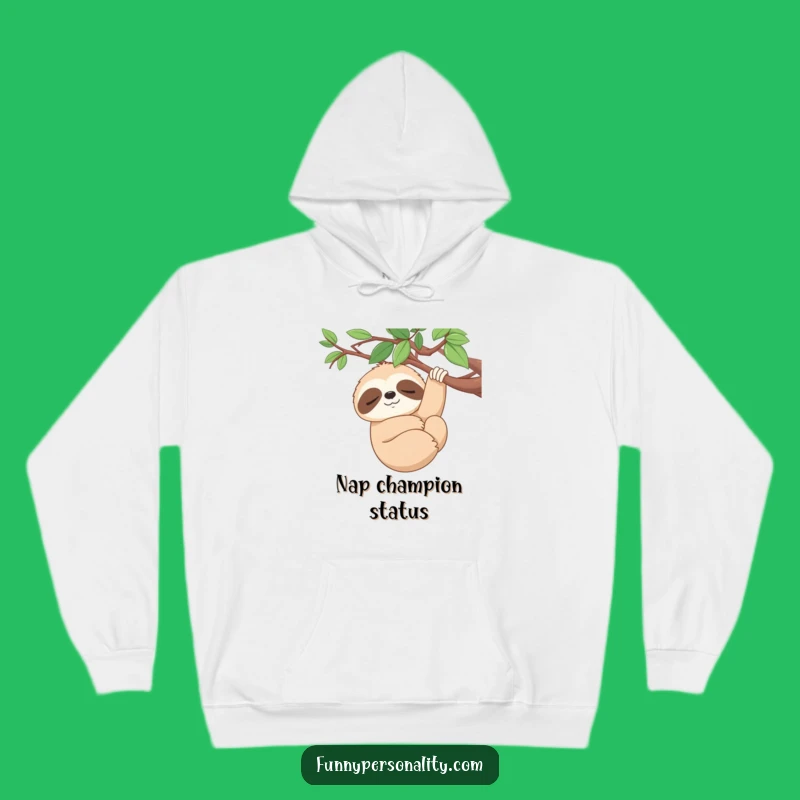 Funny Sleepy Sloth Hoodie: Cozy Serene Sloth Wear, Ultimate Funny Gift