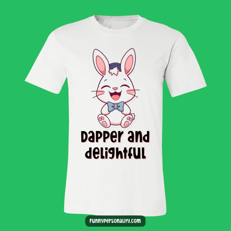 Funny Bunny Dapper Tee: Wear Your Joy - Perfect Gift